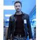 The Resident TV Series Matt Czuchry Black Leather Jacket