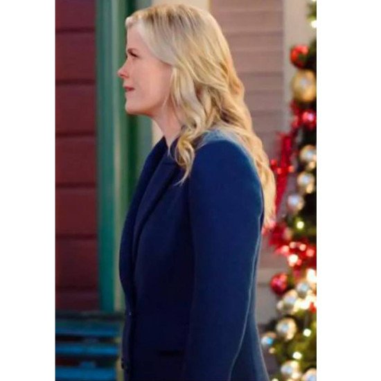 Good Morning Christmas Alison Sweeney Double Breasted Coat