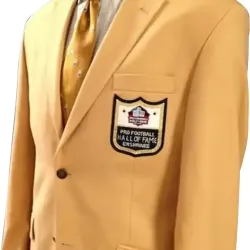 Men Hall Of Fame Golden Jacket