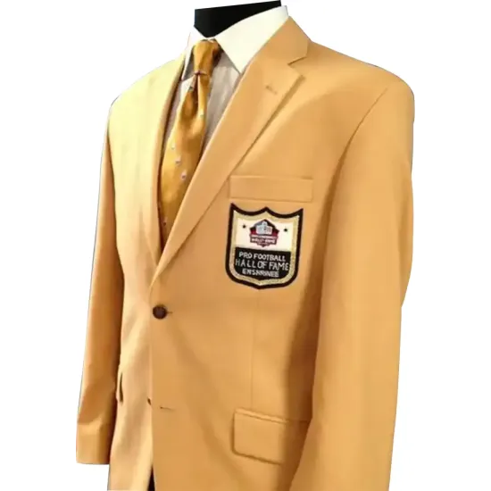 Men Hall Of Fame Golden Jacket