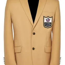 Men Hall Of Fame Golden Jacket