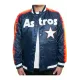 Men's Astros Houston Blue Satin Jacket