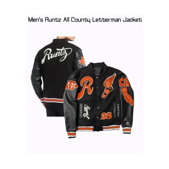 Men's Runtz All County Letterman Jacket