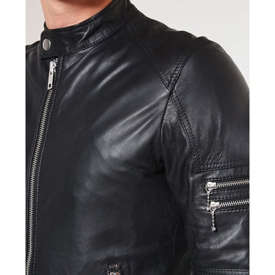 Men's Casual Colorado Zipper Stand Collar Jacket