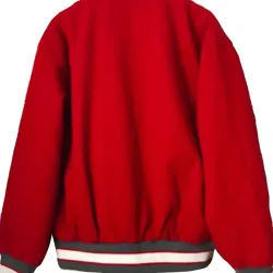 Men's UNLV Letterman Red Jacket