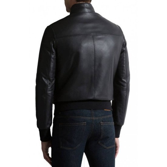 Men's Bomber Modern Leather Jacket