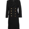 Men's Naval Black Great Coat