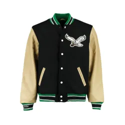 Men's Eagles Bomber Varsity Jacket