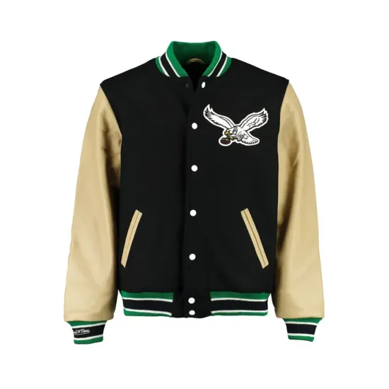 Men's Eagles Bomber Varsity Jacket