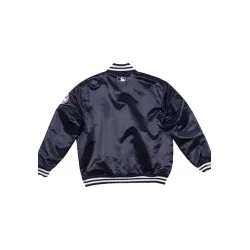 Men's Bomber Yankees Satin Blue Jacket