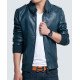 Men's Slim Fit Rib Knitted Style Jacket