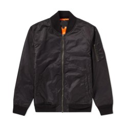 Men's Stussy Black Flight Jacket