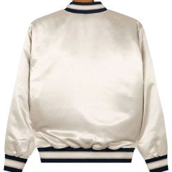 Mercer Off White Varsity Jacket