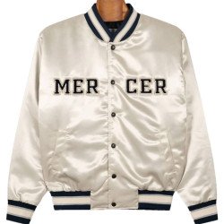 Mercer Off White Varsity Jacket