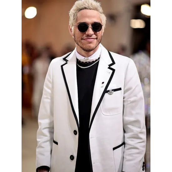 Met Gala Pete Davidson Overcoat