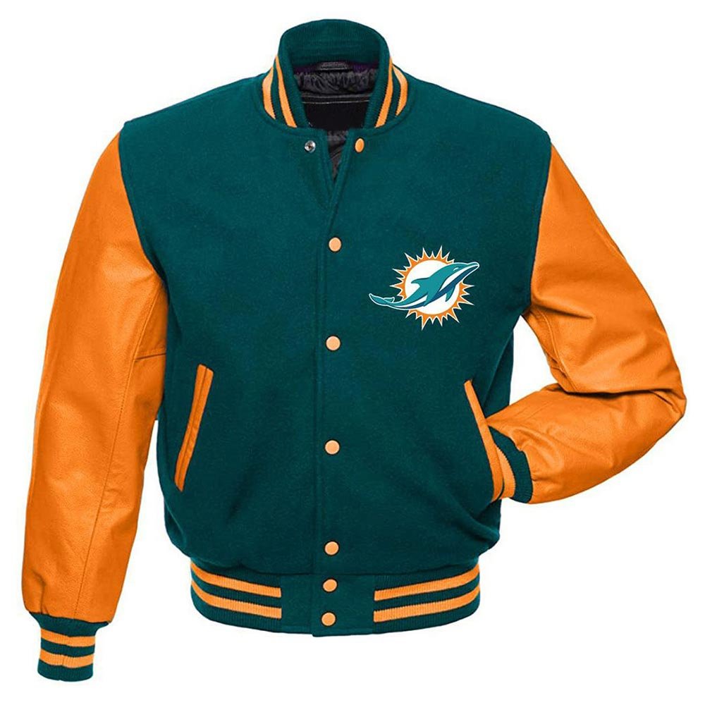 Miami Dolphins Varsity Jacket - Films Jackets