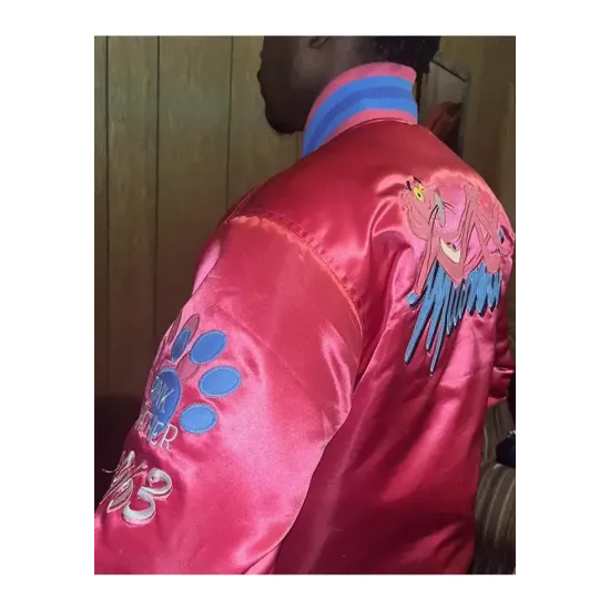 Miami Pink Panther Varsity Jacket