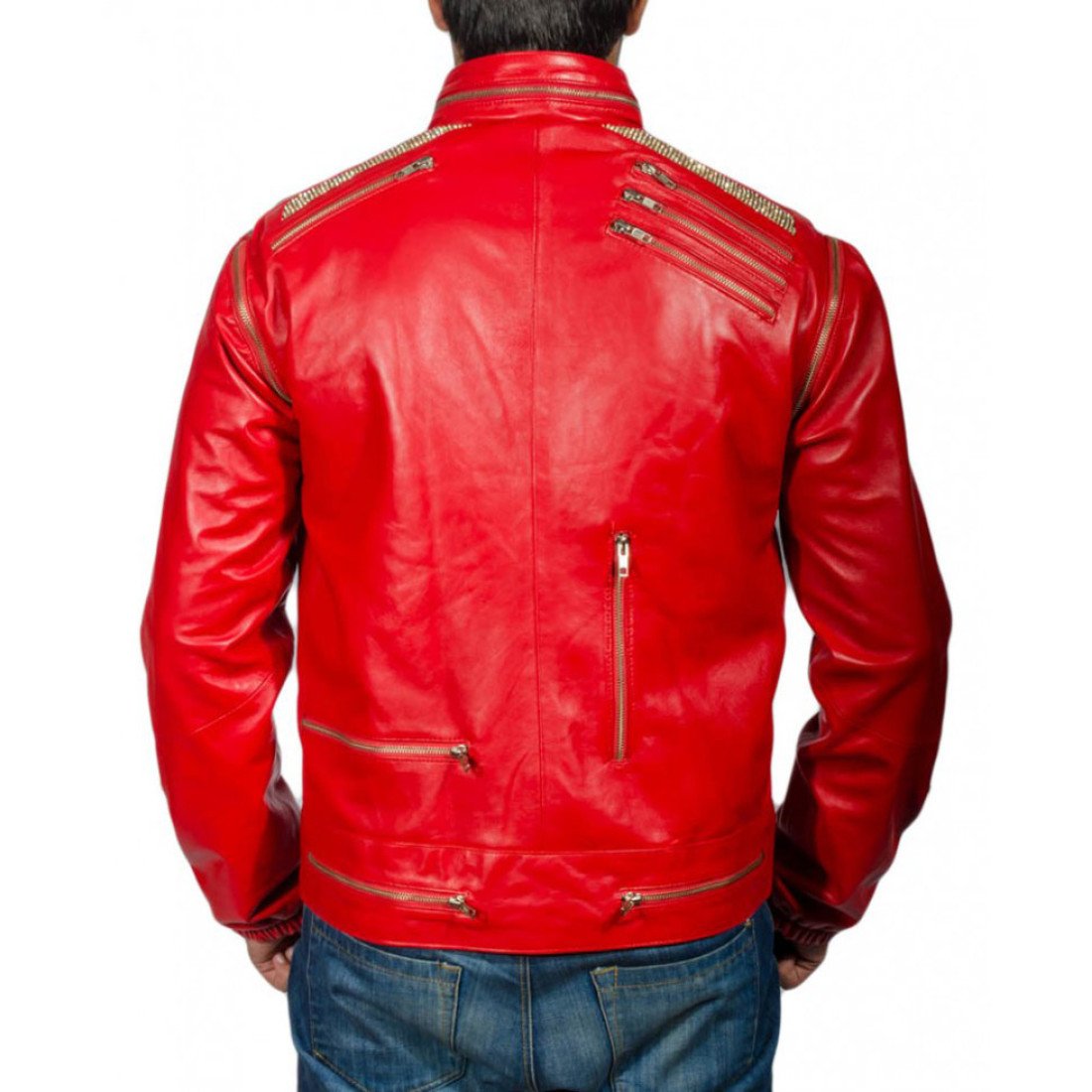 Zipper Style Michael Jackson Beat It Jacket - FilmsJackets