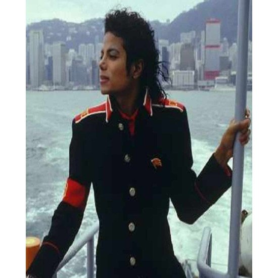 Why was Michael Jackson so fascinated with military-style jackets