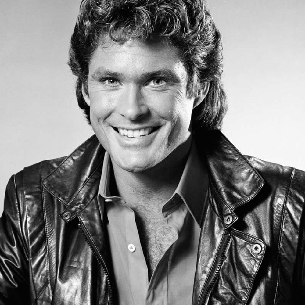 David Hasselhoff Knight Rider Leather Jacket - Films Jackets