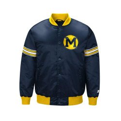 Michigan Wolverines Draft Pick Varsity Jacket