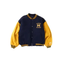 Michigan Wolverines Varsity Wool Jacket