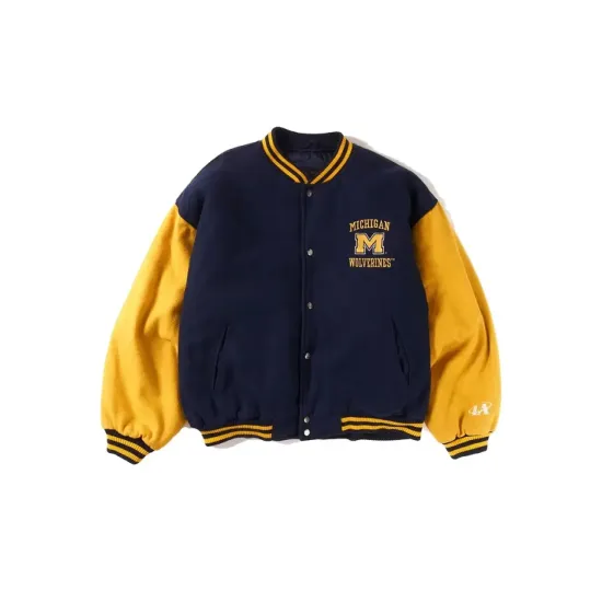 Michigan Wolverines Varsity Wool Jacket