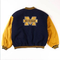 Michigan Wolverines Varsity Wool Jacket