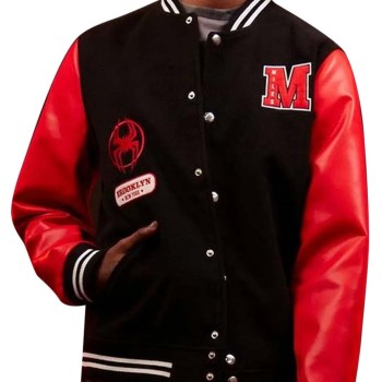 Miles Morales Spider-man Varsity Jacket