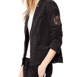 Annaleigh Ashford B Positive Military Denim Jacket