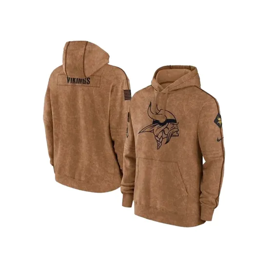 Minnesota Vikings Salute To Service Hoodie