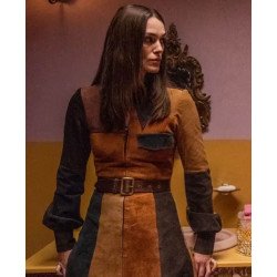 Keira Knightley Misbehaviour Suede Brown Coat