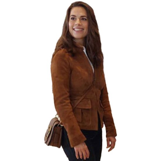 Mission Impossible 7 Hayley Atwell Brown Jacket