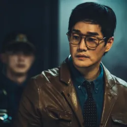 Money Heist Korea 2022 Professor Leather Jacket