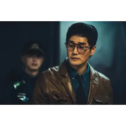 Money Heist Korea 2022 Professor Leather Jacket