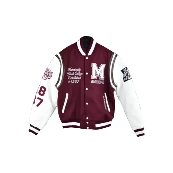 Morehouse College Motto 2.0 Letterman Jacket