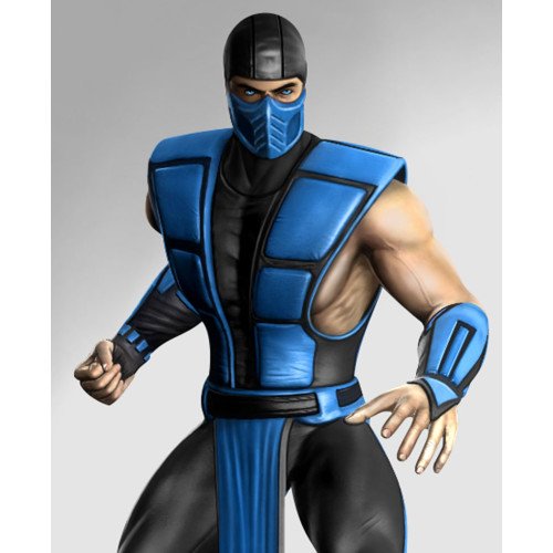 Mortal Kombat Video Game Sub Zero Vest - Films Jackets