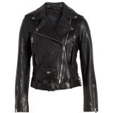 Motorcycle Valley Girl Ruby Leather Jacket - Films Jackets