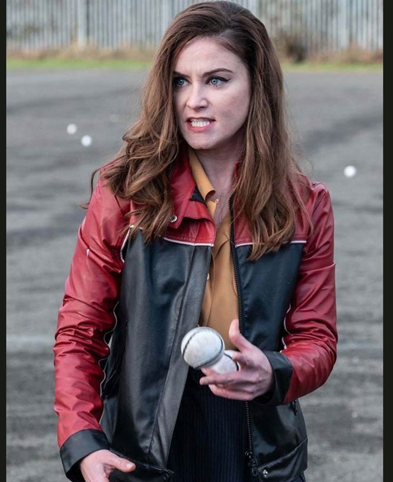 Derry Girls Judith Roddy Biker Leather Jacket