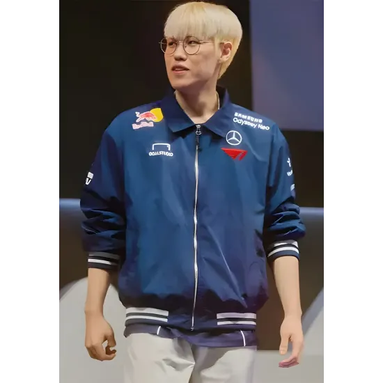 MSI 2024 T1 Blue Bomber Jacket