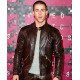 Nick Jonas Brown Leather Jacket