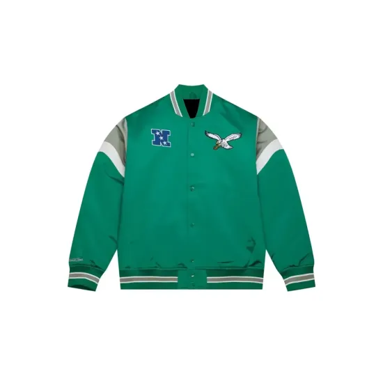 N Philadelphia Eagles Satin Jacket