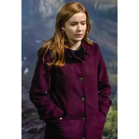 Kennedy Mcmann Nancy Drew Purple Coat