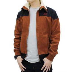 Cospa Blouson Naruto Uzumaki Brown Jacket