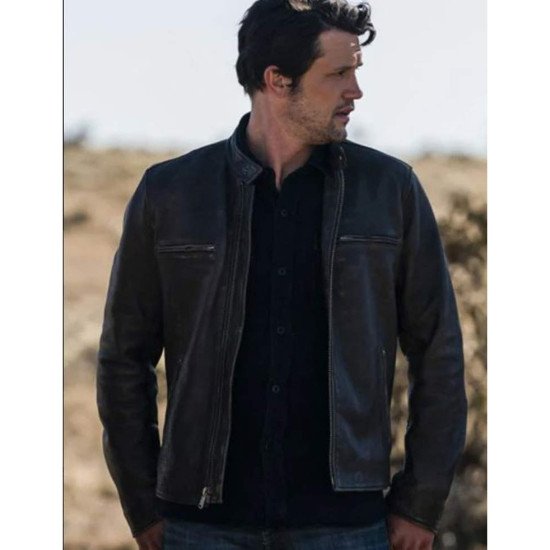 Nathan Parsons Roswell Leather Jacket