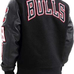 NBA Chicago Bulls Black Jacket