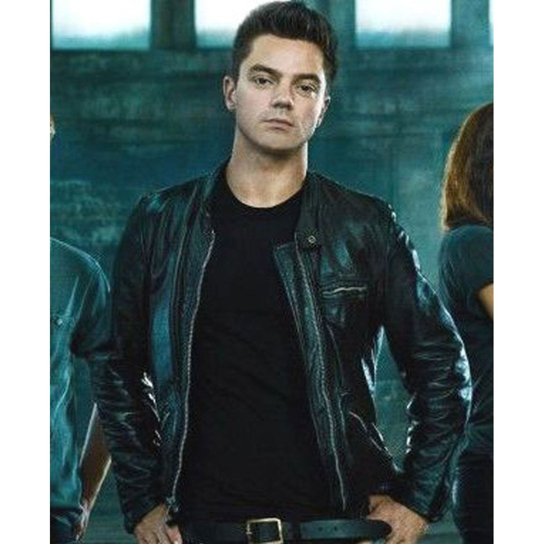 Dominic Cooper Need For <b>Speed</b> Leather Jacket.