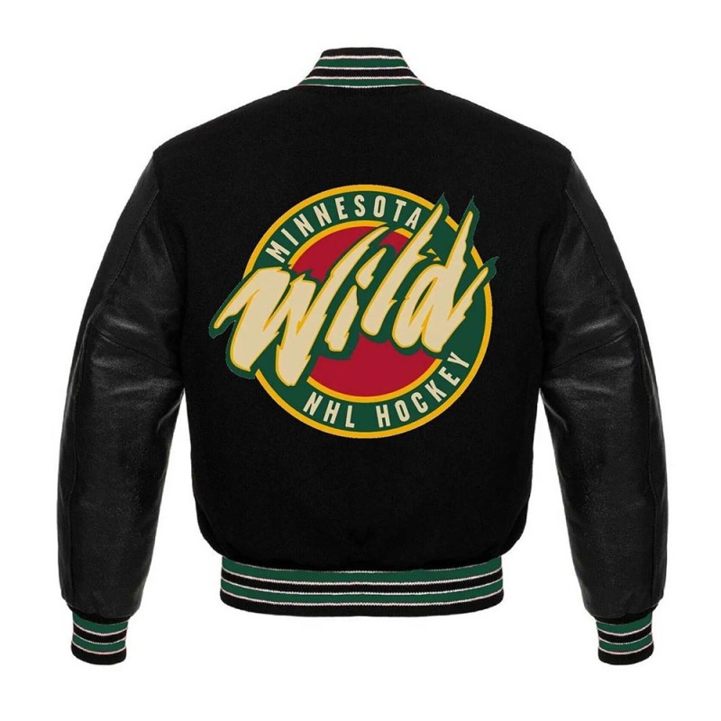 NHL Minnesota Wild Varsity Jacket