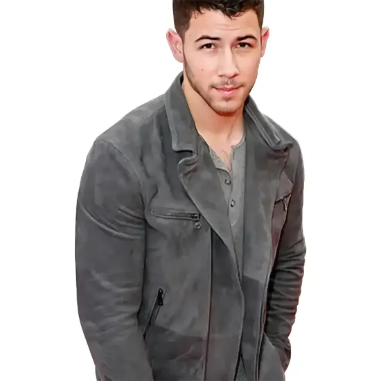 Nick Jonas Leather Jacket