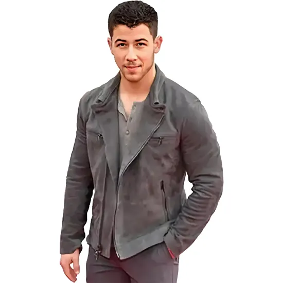 Nick Jonas Leather Jacket